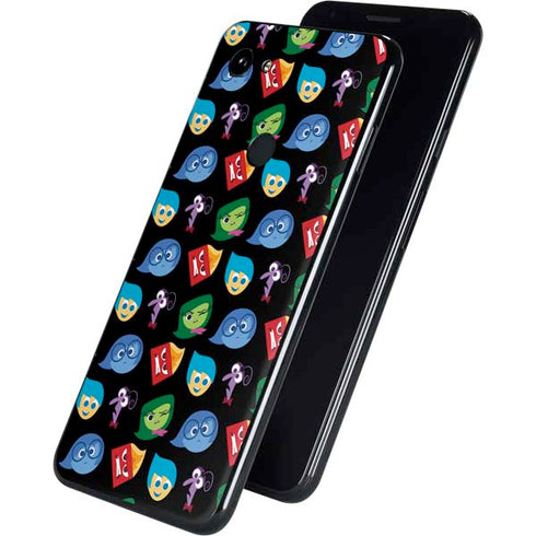 Disney Inside Out Character Pattern Google Pixel 3a XL Skin